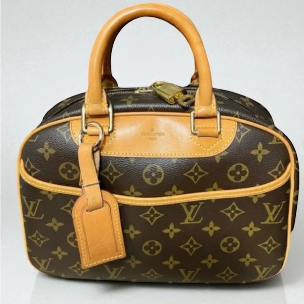 Louis Vuitton Trouville Crossbody Strap, Tag, Poignet, Box & DustBag ENTRUPY COA - Picture 1 of 16
